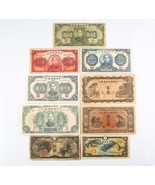 1939-1945 China Yuan Yen Notes Lot (9) Japan Occupation Puppet Bank Mili... - $140.97 CAD