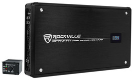 Rockville Krypton F5 3200w Peak / 800w RMS 5 Channel Car Amplifier w Volt Meter - £222.60 GBP