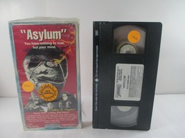 ASYLUM (VHS, 1990) Rare OOP 1973 Peter Cushing Starmaker From author of Psycho - £8.87 GBP