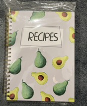 Avocado 8.5” x 11.5” A4 Size recipe book Write In Your Own Recipes W Pen... - £12.43 GBP