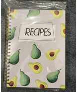 Avocado 8.5” x 11.5” A4 Size recipe book Write In Your Own Recipes W Pen... - £12.71 GBP