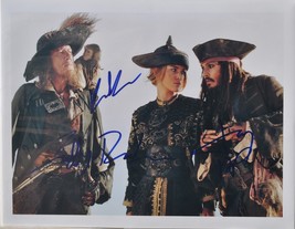 Pirates Of The Carrib EAN Cast Signed Photo x3 - The Curse Of The Black Pearl W - £254.40 GBP