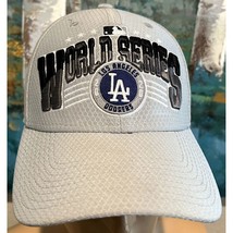 Los Angeles Dodgers 2020 World Series Champions Grey Baseball Cap Hat NewEra - £15.54 GBP