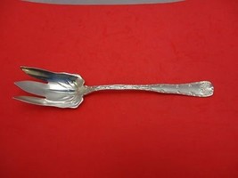 Wave Edge by Tiffany &amp; Co.  Sterling Salad Serving Fork Pointed Tines 10 1/2&quot; - £400.56 GBP