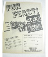 1973 Ad Osmond Brothers Funtime Kit One Page Merchandise Order Form Osmonds - $10.96 CAD