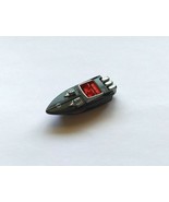 Hot Wheels Micro Sized Speed Boat, Black, Red, and Silver Colored Fast B... - $5.54 CAD