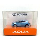 Toyota Aqua (Blue) Dealer Promotional LED Light Pull Back Mini Car Keychain - $22.90