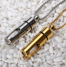 Jewelry Urn Necklace Urn Cremation Urn Pendant,Stainless Steel Pendant Urn - £11.97 GBP