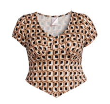 No Boundaries Juniors&#39; Plus Size XXL (19) Hanky Hem Top - $4.94