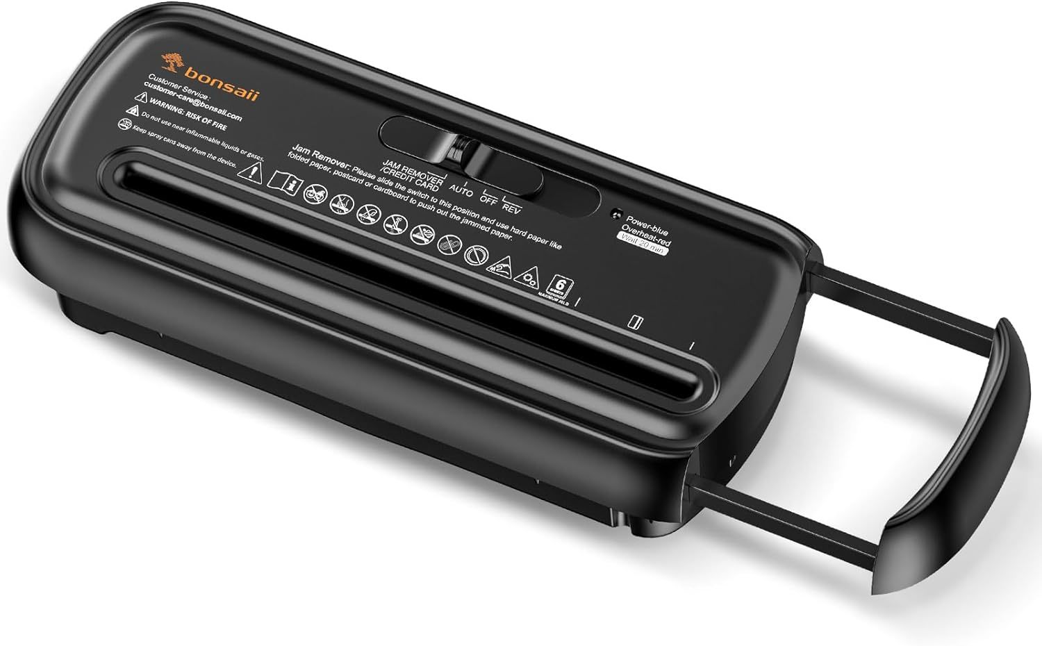 The S123-B Portable Shredder Has An Extendable Arm Design And An Overheat - $38.93
