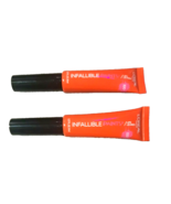 LOT OF 2 Loreal Infallible Lip Paint 320 COOL CORAL - $15.26 CAD