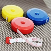 1.5M 60&quot; RETRACTABLE FABRIC TAPE MEASURE SEWING CLOTH TAILOR BODY MEASUR... - $3.56