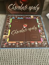 Chocolate-opoly Board Game Monopoly Style for Chocolate Lovers Late For ... - £21.03 GBP