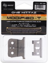 One Hittaz Zero Gap Modified T Blades (Extra Thin) For Andis T-Outliner ... - £25.02 GBP