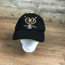 Napa Filters 40 Years Adjustable Hat Baseball Cap Black Embroidered Gold  - £13.83 GBP