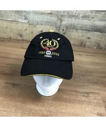Napa Filters 40 Years Adjustable Hat Baseball Cap Black Embroidered Gold  - £14.04 GBP