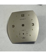 Vintage Cort Watch Dial 24mm x 21mm  - $8.42