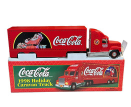 Coca Cola 1998 Holiday Caravan  Truck - £31.09 GBP