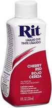 Rit All Purpose Liquid Dye - Cherry Red, 8 oz (Brand: Rit, Compatible Ma... - $20.69