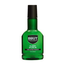 Brut Classic Scent SPLASH-ON Cologne For Men Long Lasting Fragrance 3.5 oz - $10.00