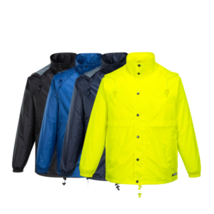 Portwest Mens Huski Stratus Jacket Lightweight Waterproof Lined Work K8032 - $69.95