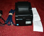 Star TSP100 TSP143IIILAN Thermal POS Receipt Printer Tested W Cables w2a - $134.85