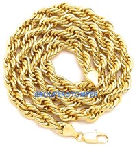 Rope Necklace New Thick 8mm or 9mm Wide Chain Lobster Claw Clasp  - £13.44 GBP+