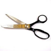 Wiss 7.5&quot; Pinking Shears CB-7 Chrome Blades Newark NJ USA Vintage 1950s-... - $19.70