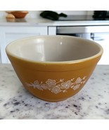 Vintage Pyrex butterfly gold mixing bowl 401 1970s Small Nesting Bowl 750ml - £17.53 GBP