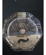 Vintage Glass Paper Weight With Photo With Tip Magnifying Glass - $36.62