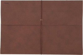 Mead Wallet, Legal Size, 10&quot; x 15&quot; Expandable Reddish Brown (35240), 1 C... - £7.15 GBP