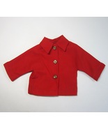 Vintage Madame Alexander Cissy Doll Red Jacket w/Gold Buttons Only -Tagged Cissy - £27.35 GBP