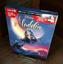 Aladdin 2019 Digibook (4K UHD+Blu-ray+Digital includes Gallery Book)NEW-Free S&amp;H - £34.81 GBP