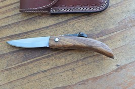 Real custom made Stainless Steel folding knife  From the Eagle Collection Z2757 - £23.22 GBP