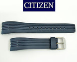  Citizen BL5300-22A Original Rubber Watch Band STRAP BLUE  4-S043417 4-S... - £52.71 GBP