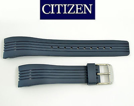  Citizen BL5300-22A Original Rubber Watch Band STRAP BLUE  4-S043417 4-S... - £51.89 GBP