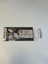 2016 MINNESOTA TWINS VS HOUSTON ASTROS TICKET STUB 8/10 8/11 CORREA HR39... - $8.00