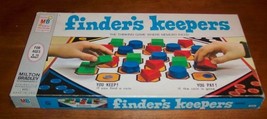 1969 FINDER&#39;S KEEPERS Milton Bradley BOARD GAME - $19.80