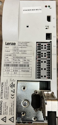 LENZE ECSEA008C4B 8-Amp Servo System Driver Inverter - $49.48