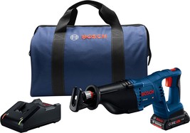 Bosch Power Tools Reciprocating Saw Kit - Crs180-B15 18V D-Handle Saw Wi... - $237.97