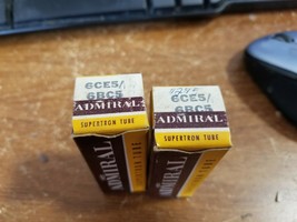 Pair of New Vintage Admiral Supertron Vacuum Tube 6CE5/6BC5 (2) NOS - $3.95