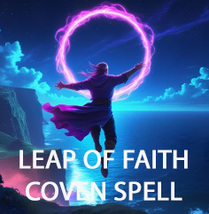 50-200X FULL COVEN LEAP OF FAITH TAKE A CHANCE HIGH MAGICK CASSIA4 ALBINA image 2