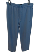 Hugo Boss Mens Waffle Pants Loungewear Medium Blue Loose Fit Size Large - €12,69 EUR