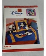 Disney Mickey Minnie Fleece Nap Sets Wraps and Pillow Pattern  - £9.85 GBP
