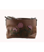  Giani Bernini Saffino Flower Satchel Brown - $40.58