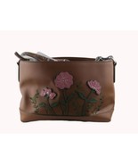  Giani Bernini Saffino Flower Satchel Brown - £31.74 GBP