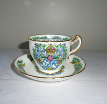 Hammersley Coronation Queen Elizabeth II June 2 1953 Teacup Cup &amp; Saucer - £47.37 GBP