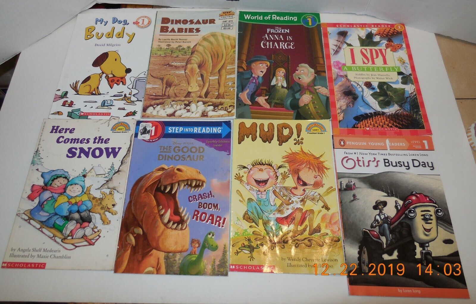 Primary image for lot of 11 Step Into Reading Level 1 paper back Books