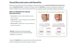 Fuzion UV/LED Nanoflex Conceal Toe Nail Restore Sampler Kit image 5