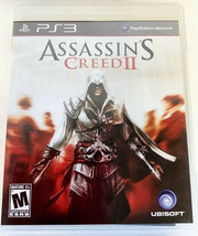 Assassin&#39;s Creed II 2 Sony PlayStation 3 PS3 2009 Video Game ubisoft open world - £8.07 GBP